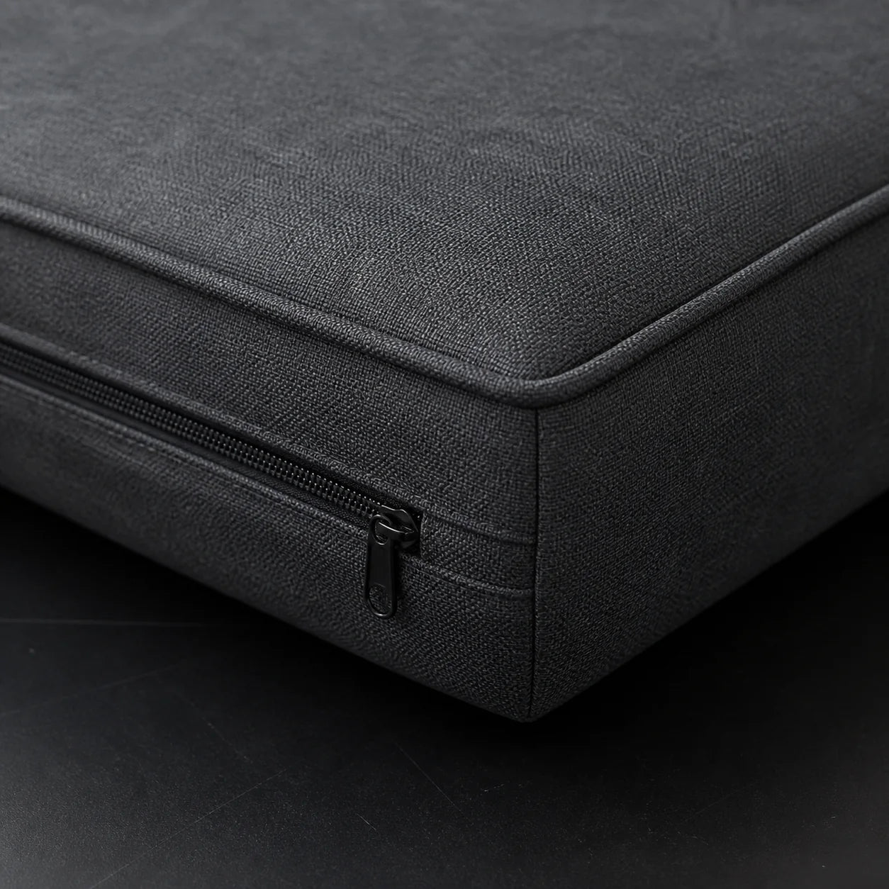 Finished upholstery seam, piping, and zipper quality control