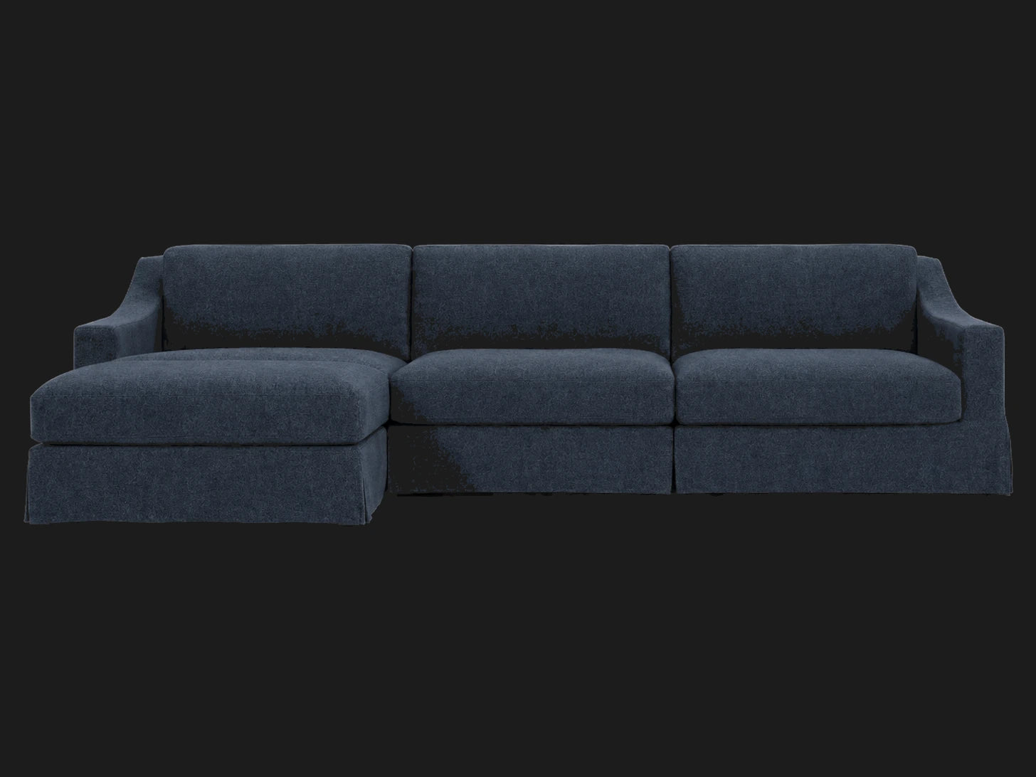#Fabric & Color_Italian Brushed Wool Harbor