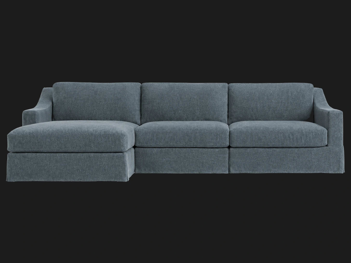 #Fabric & Color_Mohair Slate Blue