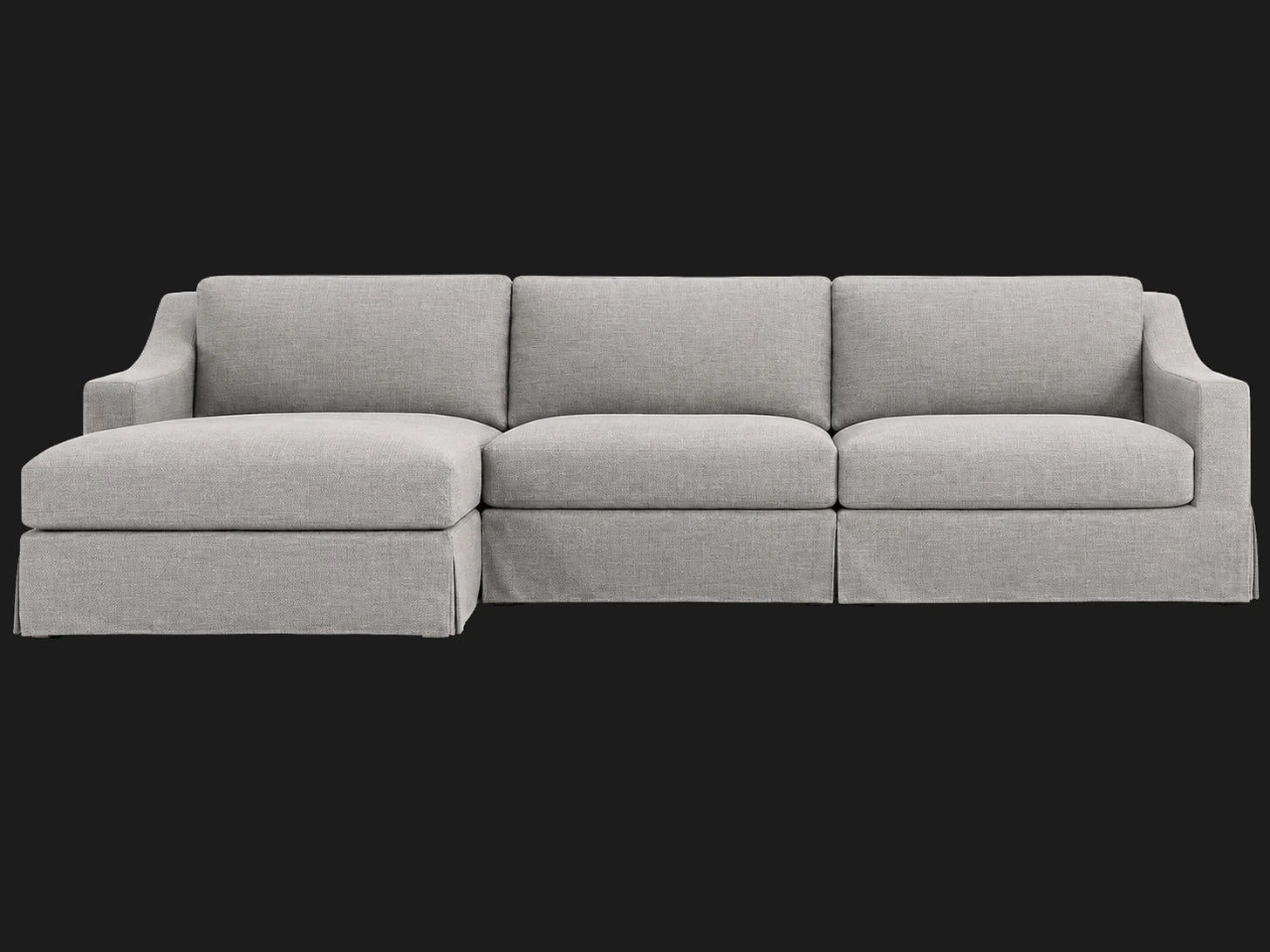#Fabric & Color_Performance Linen Weave Cloud