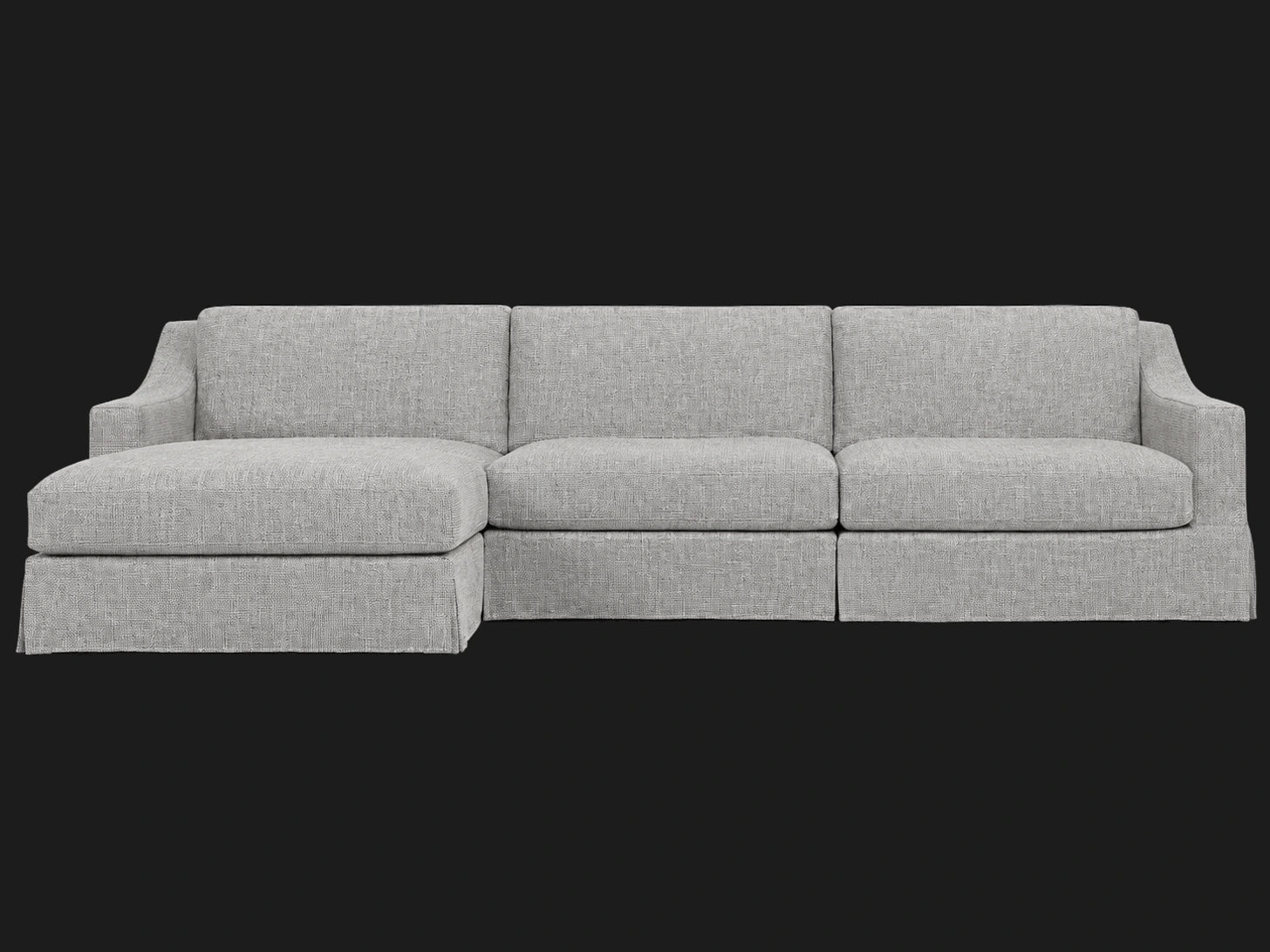 #Fabric & Color_Performance Woven Chenille Steel
