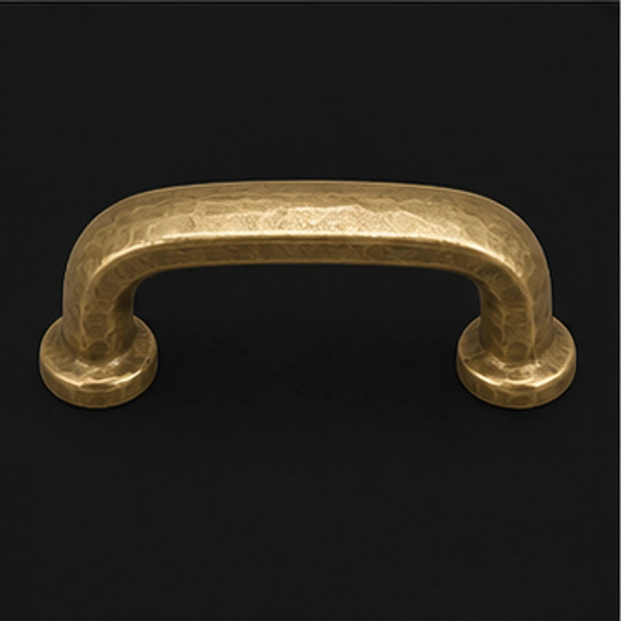 Forged brass handle process sample