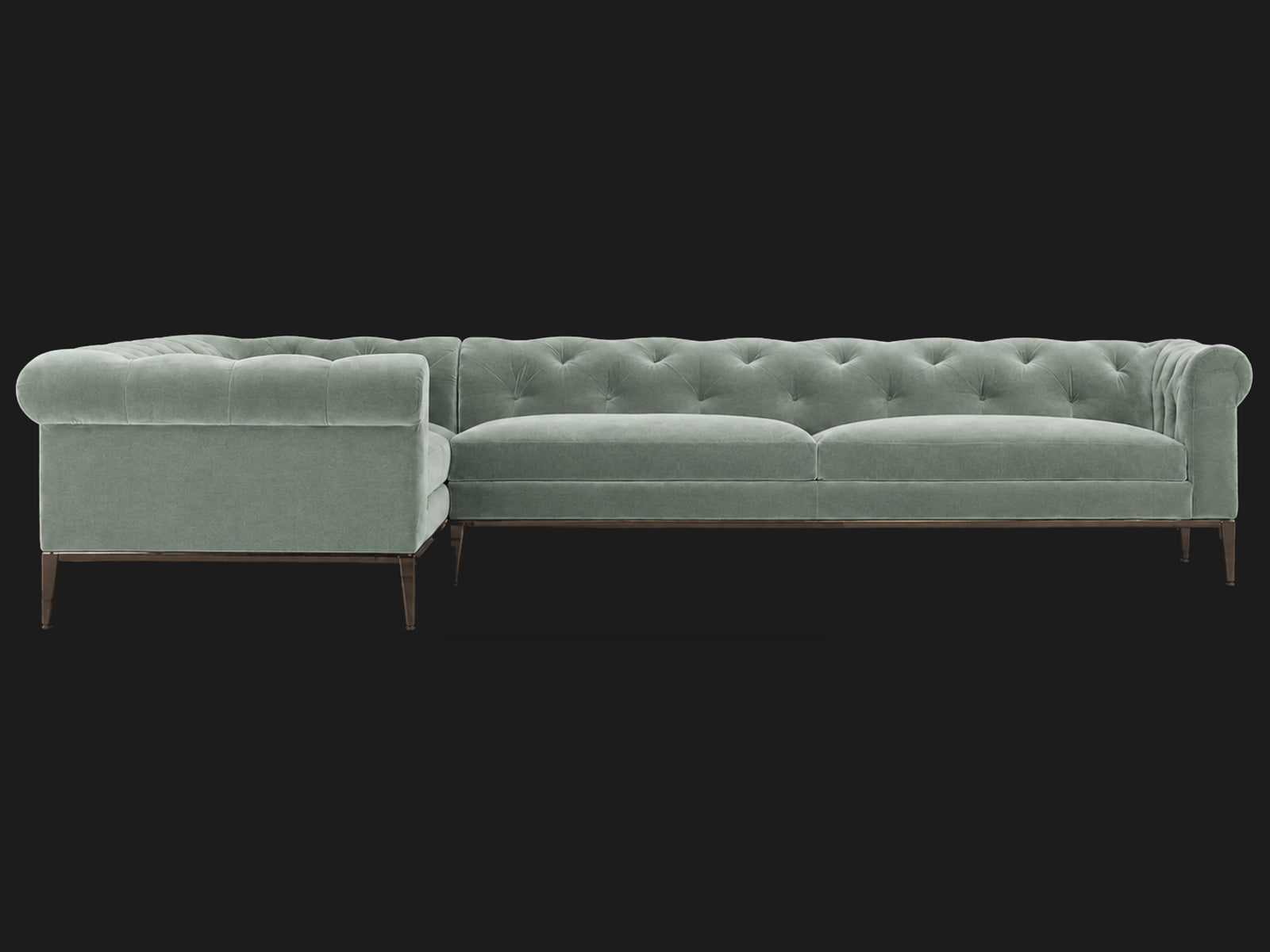 #Fabric & Color_Performance Velvet Seafoam