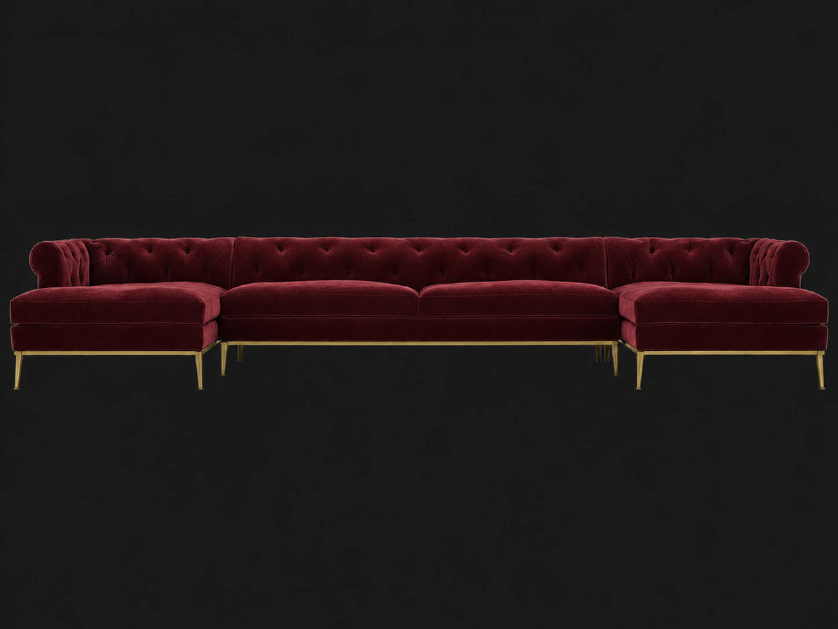 #Fabric & Color_Mohair Crimson