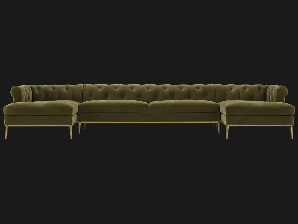 #Fabric & Color_Performance Velvet Olive