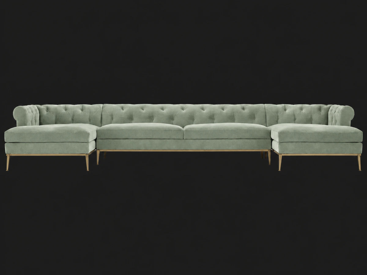 #Fabric & Color_Performance Velvet Seafoam