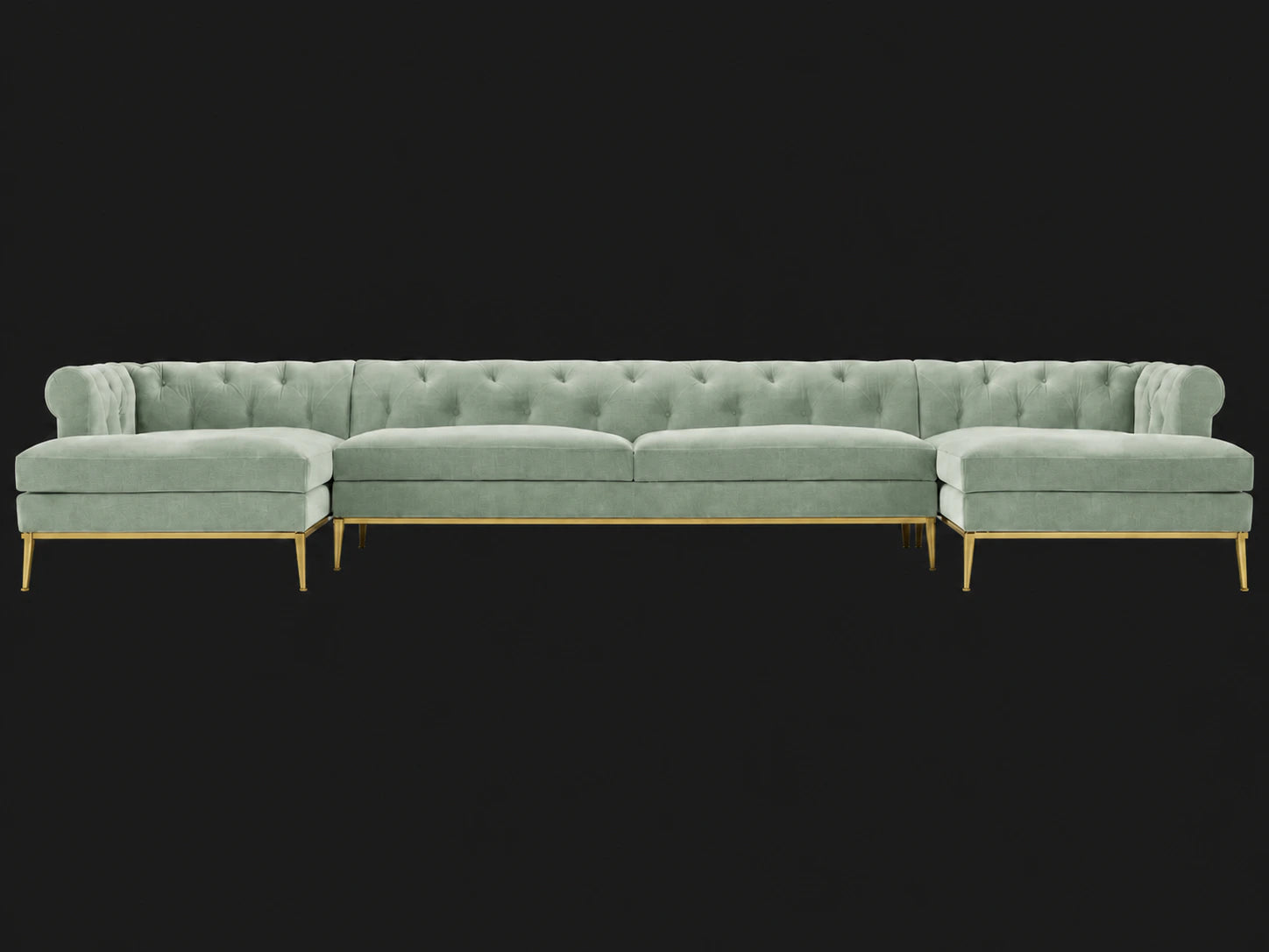 #Fabric & Color_Performance Velvet Seafoam