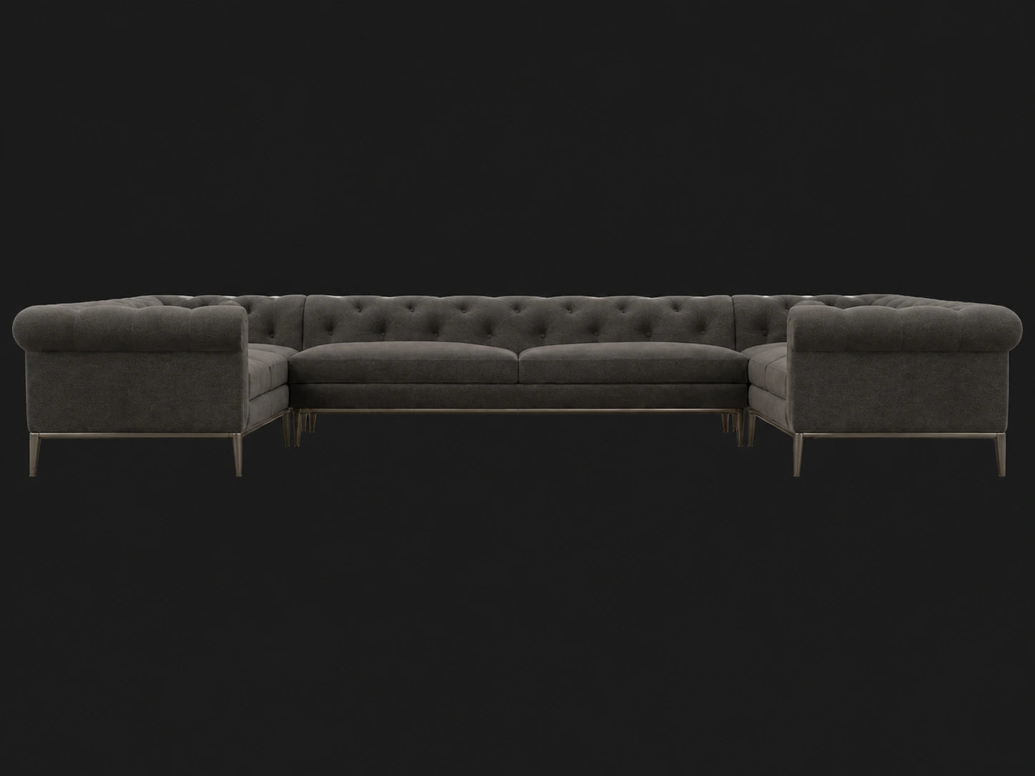 #Fabric & Color_Italian Brushed Wool Pepper