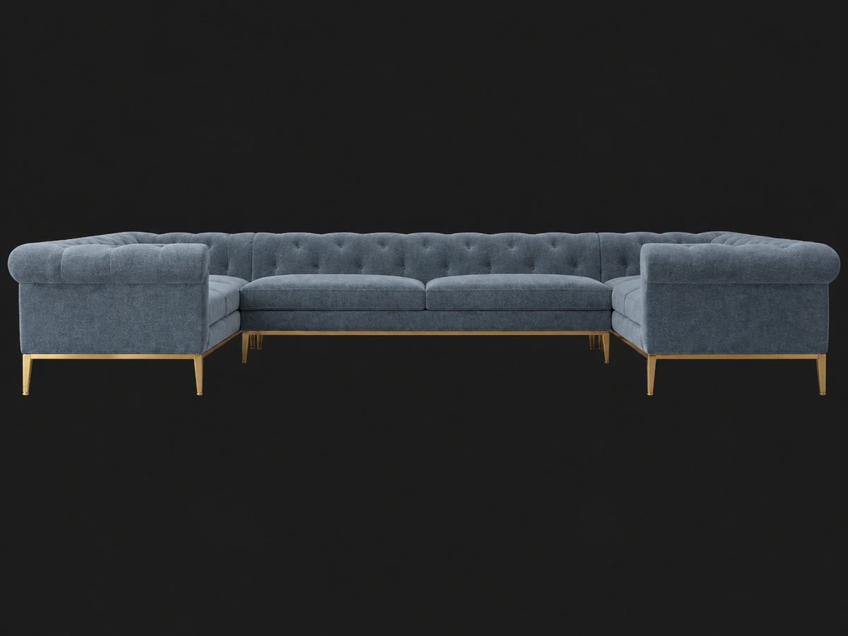#Fabric & Color_Mohair Slate Blue