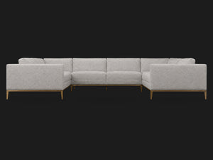 Italia Taper Arm U-Sectional – Metal Base