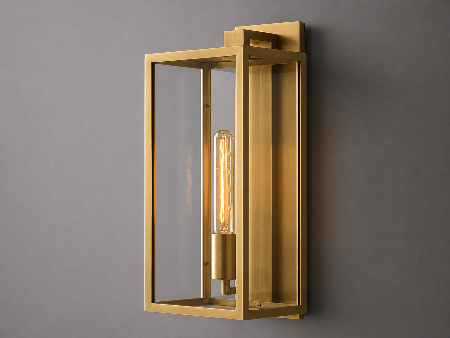 Brass Wall Sconce