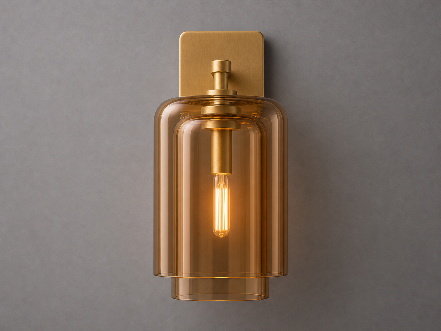 Brass Wall Sconce