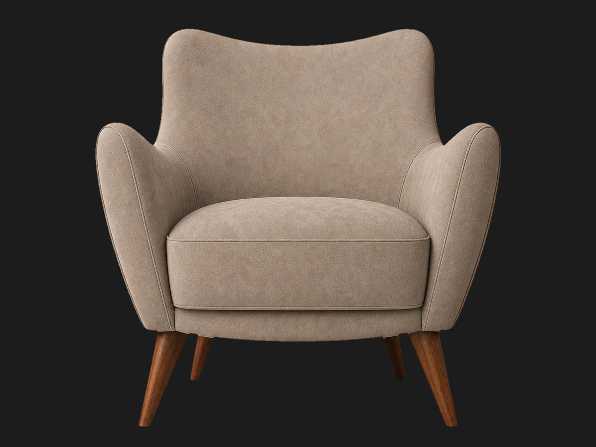 lounge-chairs-nubuck-leather-saddle-teak #Fabric & Color_Nubuck Leather Fawn