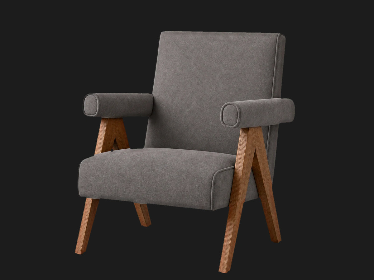 lounge-chairs-nubuck-leather-rye #Fabric & Color_Nubuck Leather Asphalt