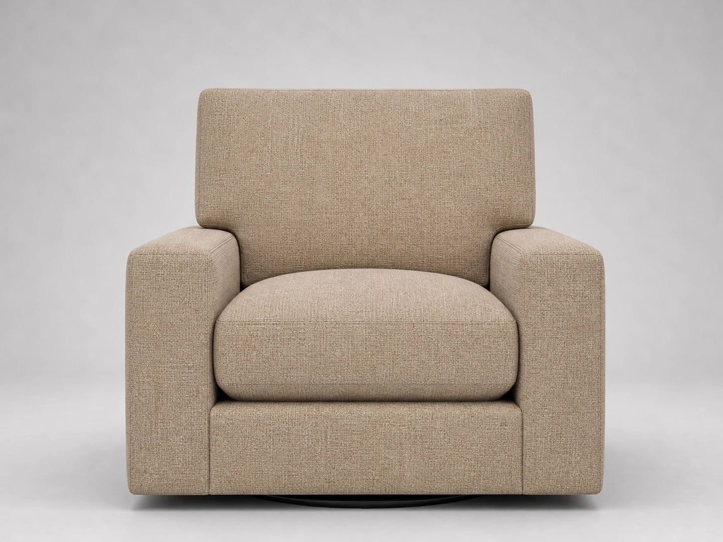 lounge-chairs-pb-comfort-swivel-xl-belgian-linen-agate #Fabric & Color_Heritage Belgian Linen Chai