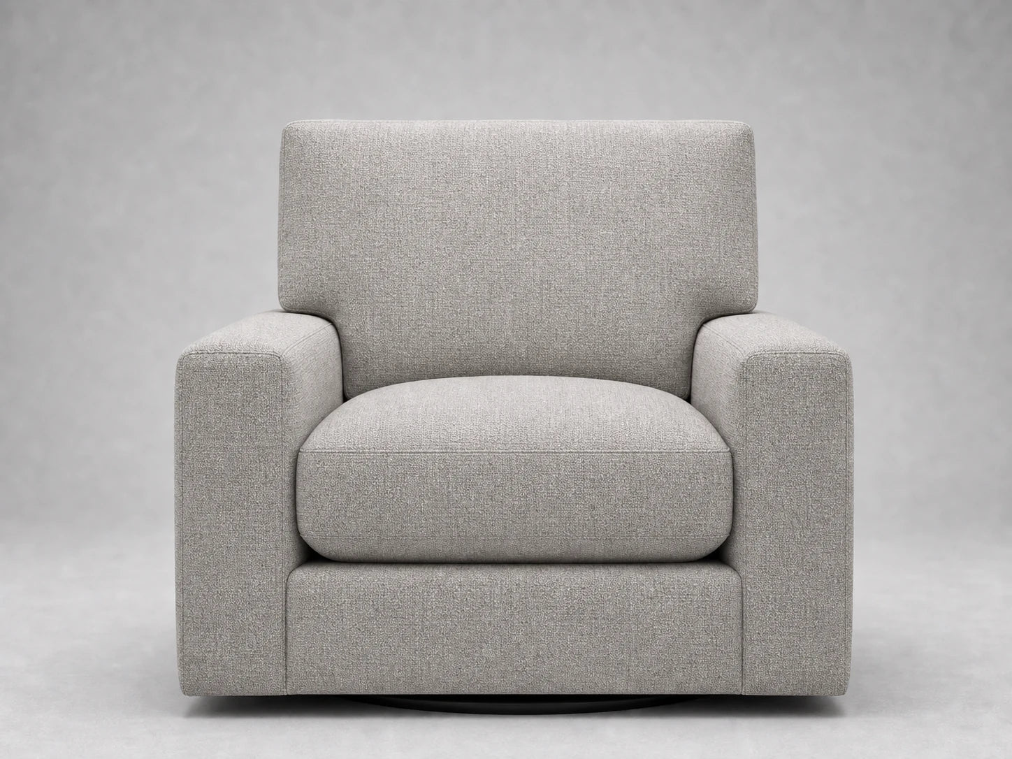 lounge-chairs-pb-comfort-swivel-xl-belgian-linen-agate #Fabric & Color_Performance Linen Weave Cloud
