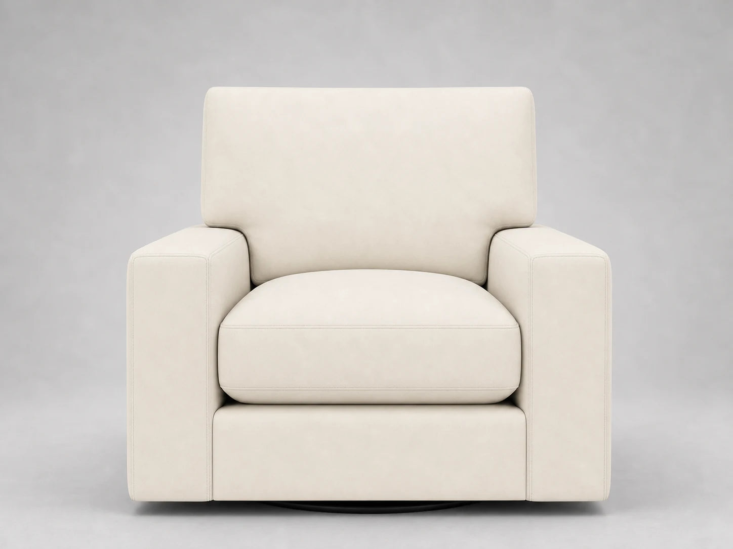 lounge-chairs-pb-comfort-swivel-xl-belgian-linen-agate #Fabric & Color_Nubuck Leather Sail