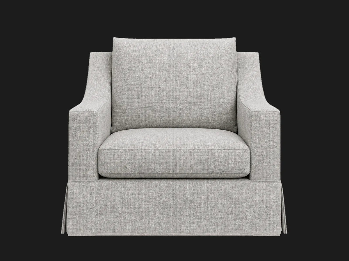 lounge-chairs_york-slope-swivel-linen-weave-pure-white #Fabric & Color_Heritage Belgian Linen Agate