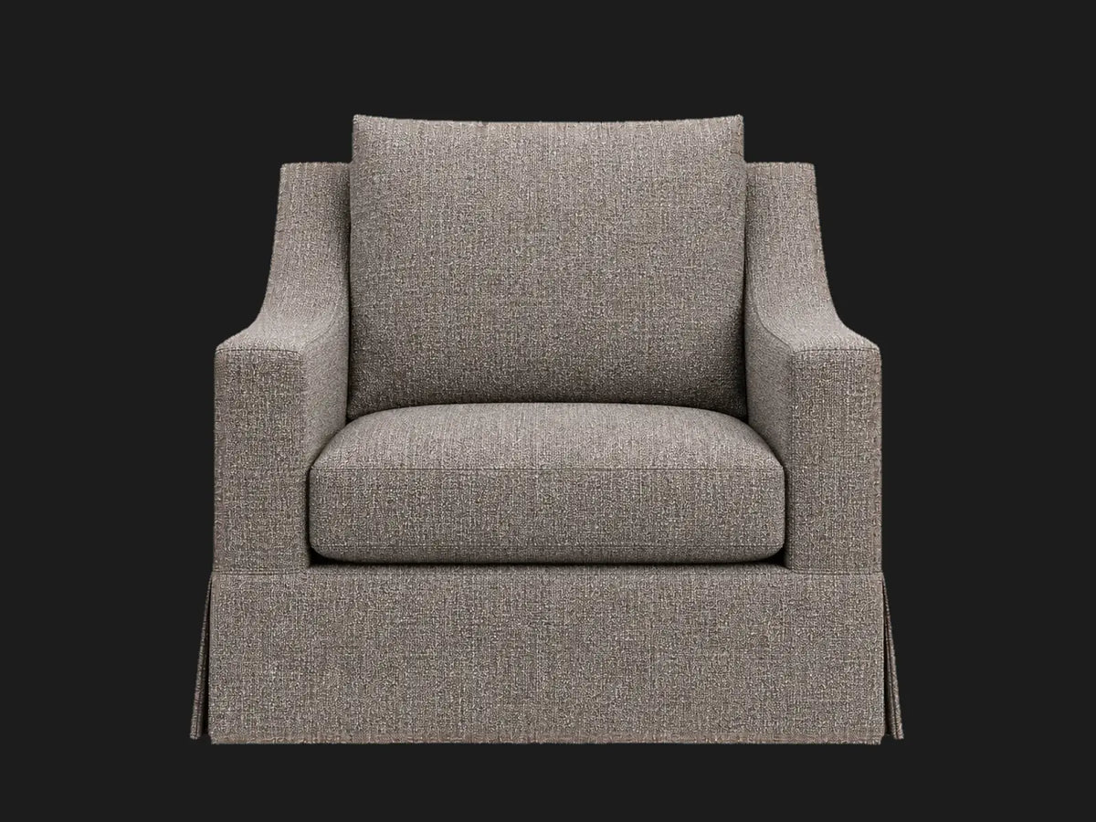 lounge-chairs_york-slope-swivel-linen-weave-pure-white #Fabric & Color_Heritage Belgian Linen Carob