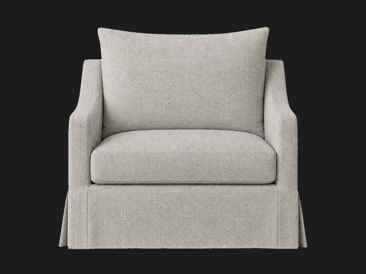 lounge-chairs_york-slope-swivel-linen-weave-pure-white #Fabric & Color_Performance Linen Weave Cloud