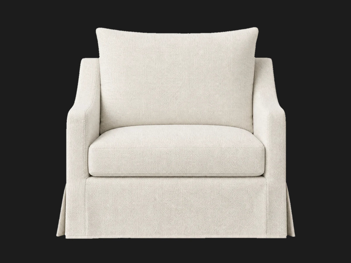 lounge-chairs_york-slope-swivel-linen-weave-pure-white #Fabric & Color_Performance Linen Weave Flour