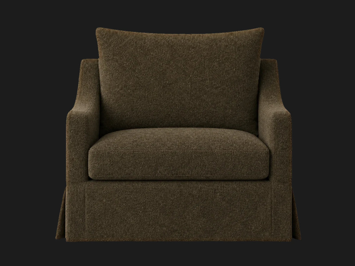 lounge-chairs_york-slope-swivel-linen-weave-pure-white #Fabric & Color_Mohair Moss
