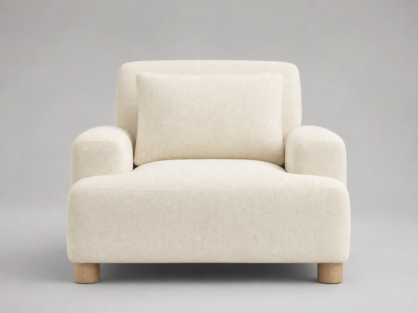 lounge chair-camille-wool-vanilla