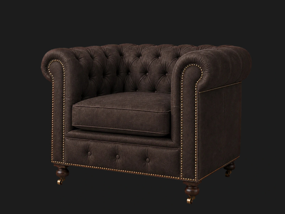 lounge-chairs-costa-leather-jet #Fabric & Color_Nubuck Leather Espresso