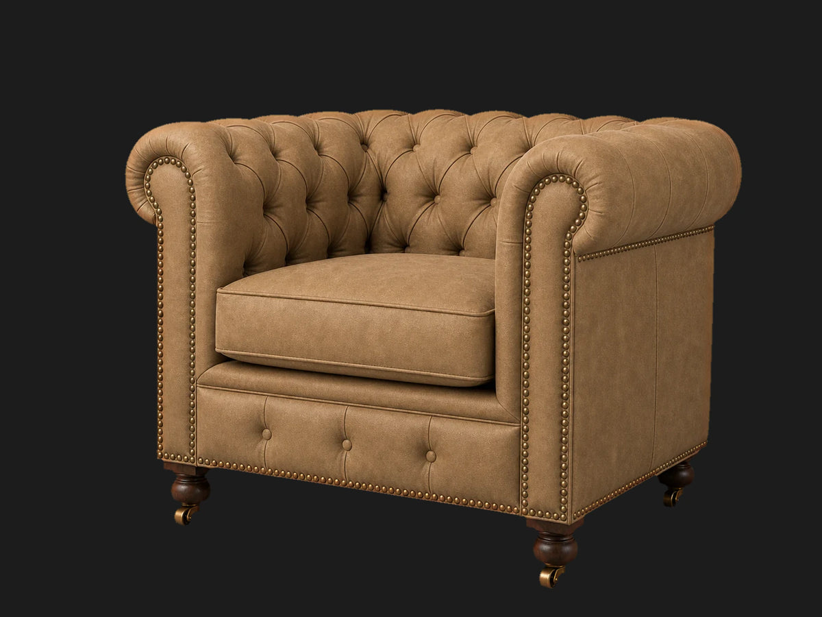 lounge-chairs-costa-leather-jet #Fabric & Color_Nubuck Leather Rye