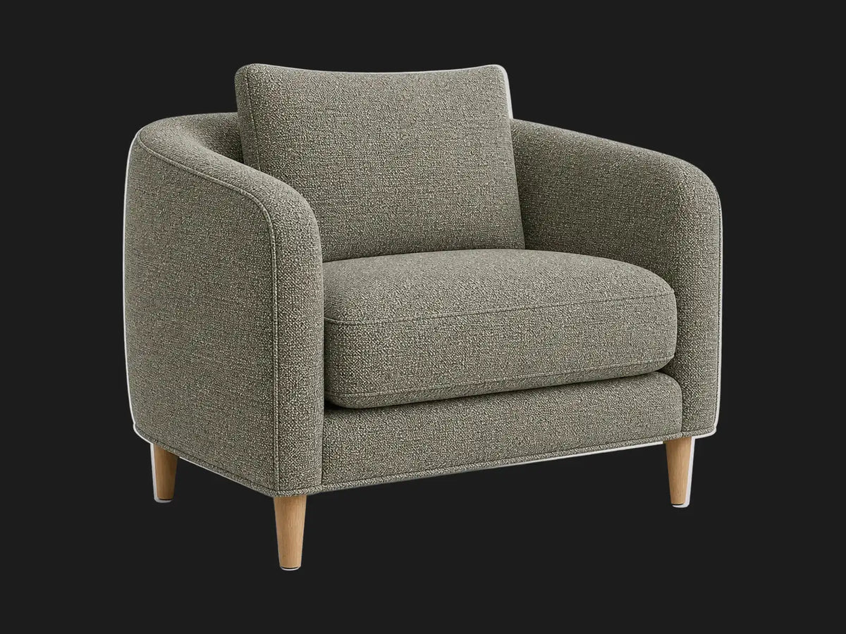 lounge-chairs_remmy-chair_wool-moon #Fabric & Color_Heritage Belgian Linen Thyme