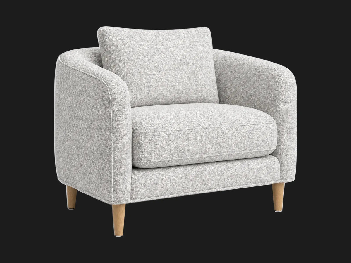 lounge-chairs_remmy-chair_wool-moon #Fabric & Color_Performance Linen Weave Cloud