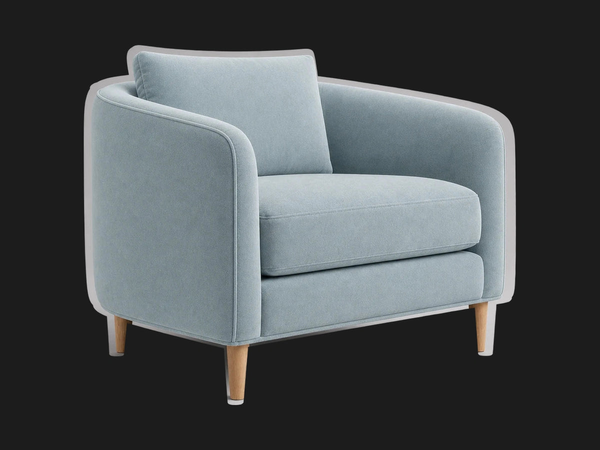 lounge-chairs_remmy-chair_wool-moon #Fabric & Color_Performance Velvet Sky