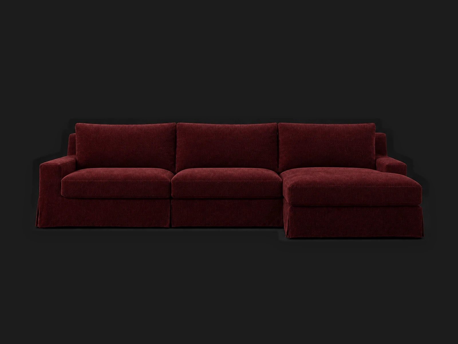Mohair Crimson #Fabric & Color_Mohair Crimson