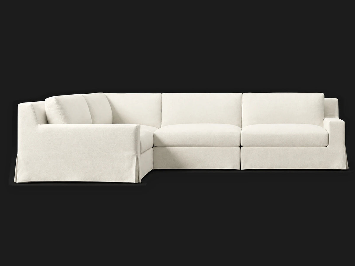 Modena L-Sectional front left view