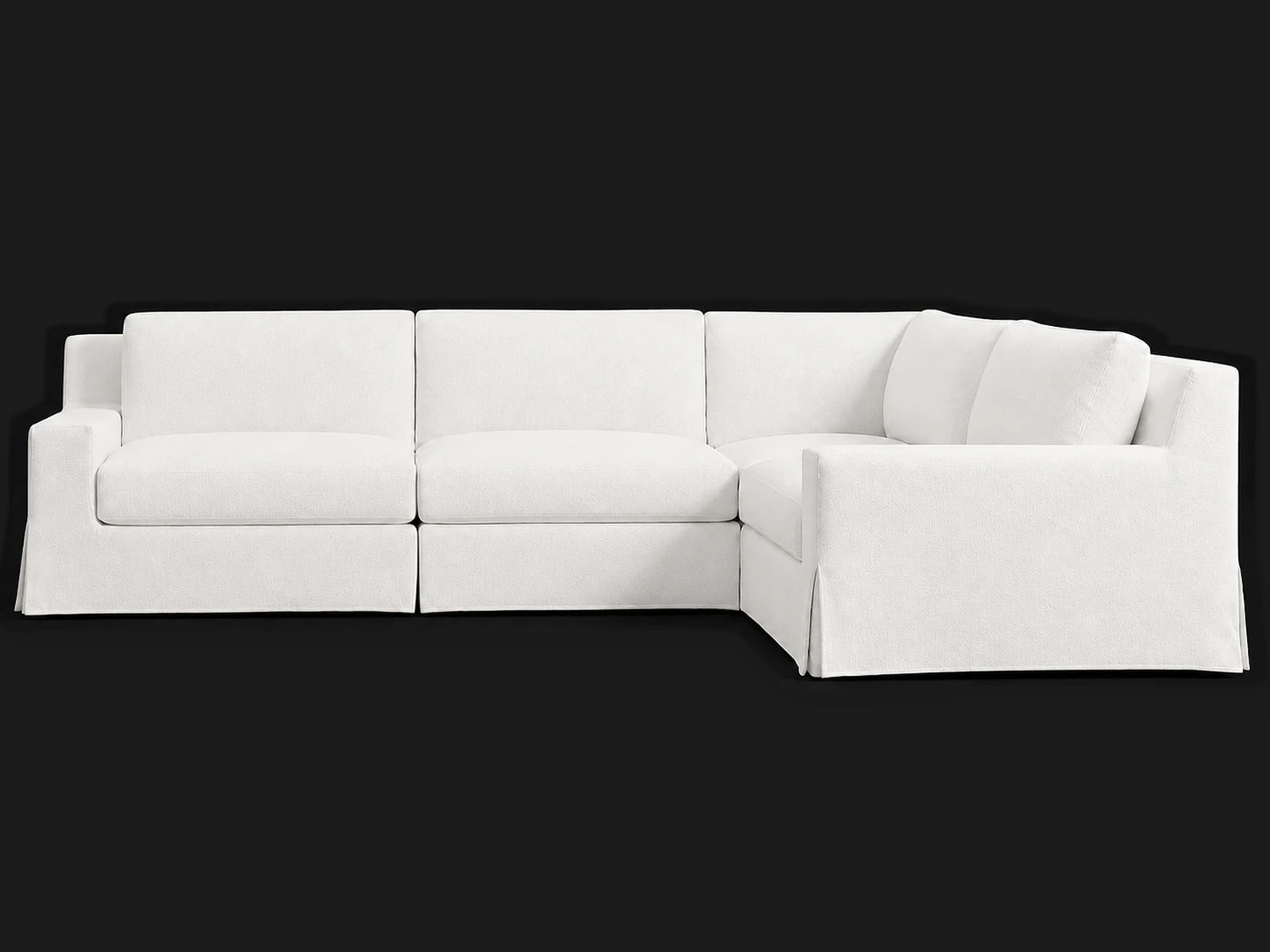 Performance Linen Weave Pure White #Fabric & Color_Performance Linen Weave Pure White