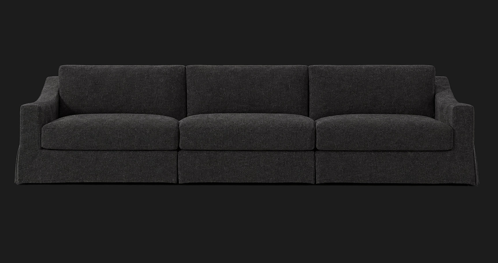 #Fabric & Color_Italian Brushed Wool Pepper