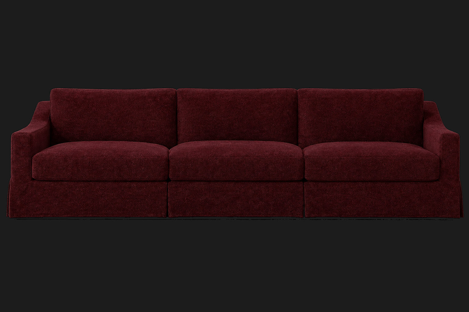#Fabric & Color_Mohair Crimson