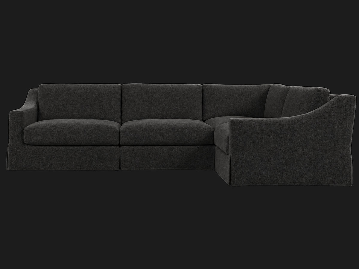 #Fabric & Color_Italian Brushed Wool Pepper