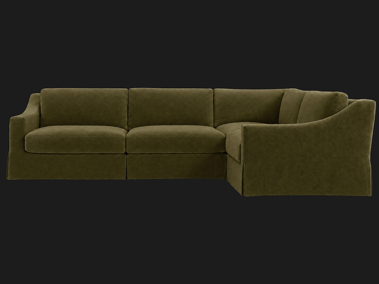 #Fabric & Color_Performance Velvet Olive