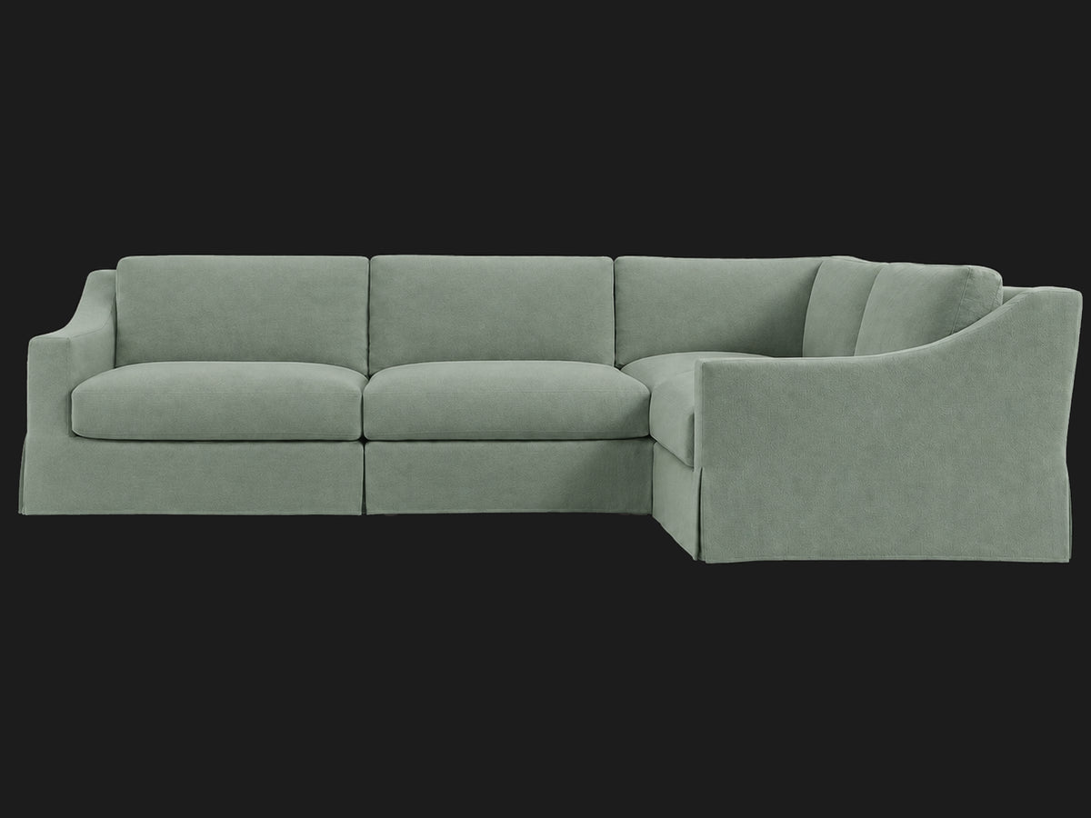 #Fabric & Color_Performance Velvet Seafoam