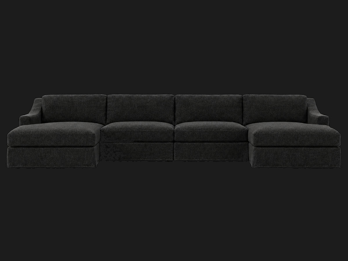 #Fabric & Color_Italian Brushed Wool Pepper