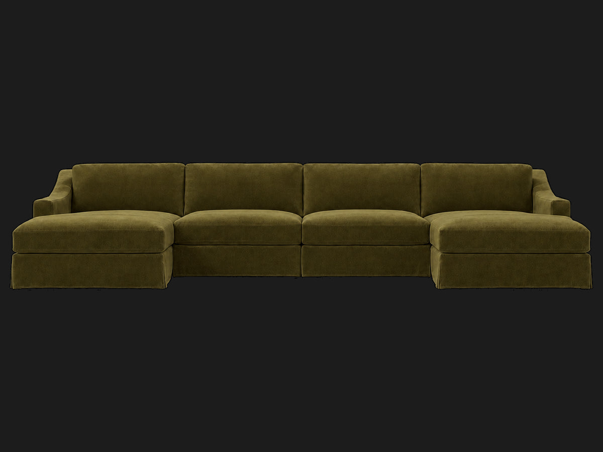 #Fabric & Color_Performance Velvet Olive
