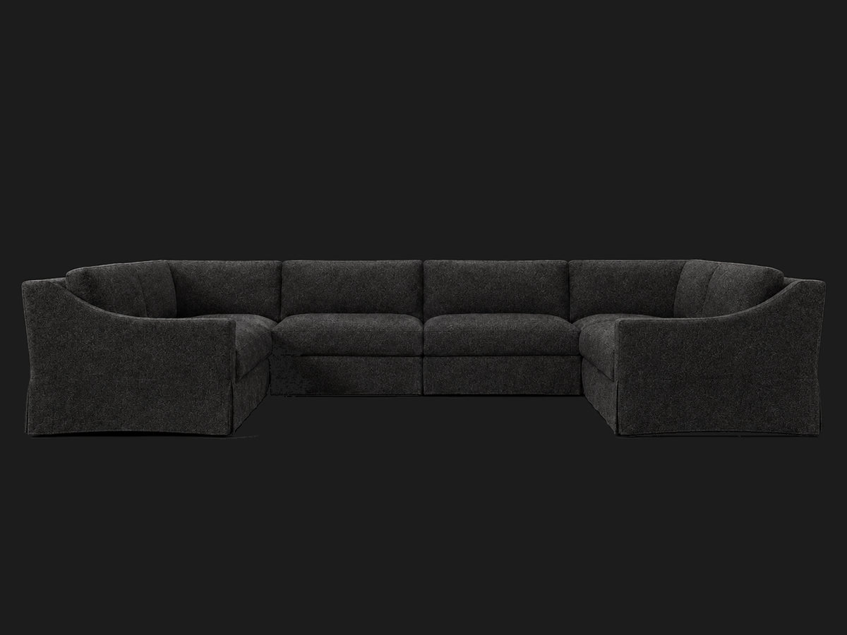#Fabric & Color_Italian Brushed Wool Pepper
