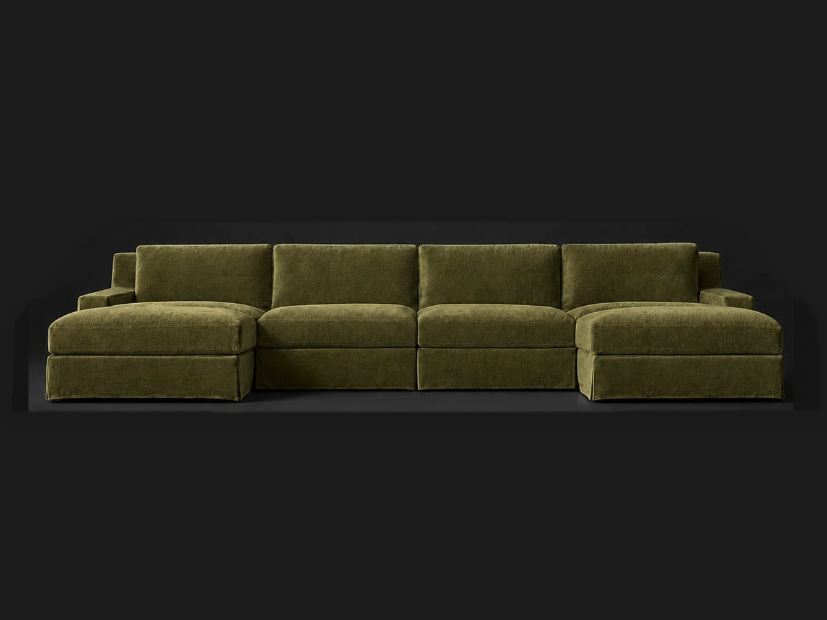 Performance Velvet Olive #Fabric & Color_Performance Velvet Olive