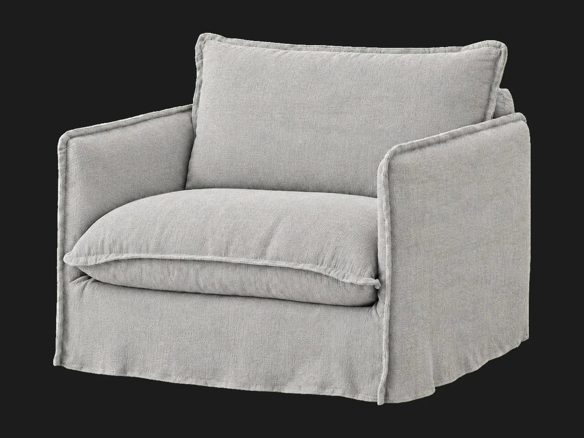 Neva Chair - Performance Textural Weave Breeze