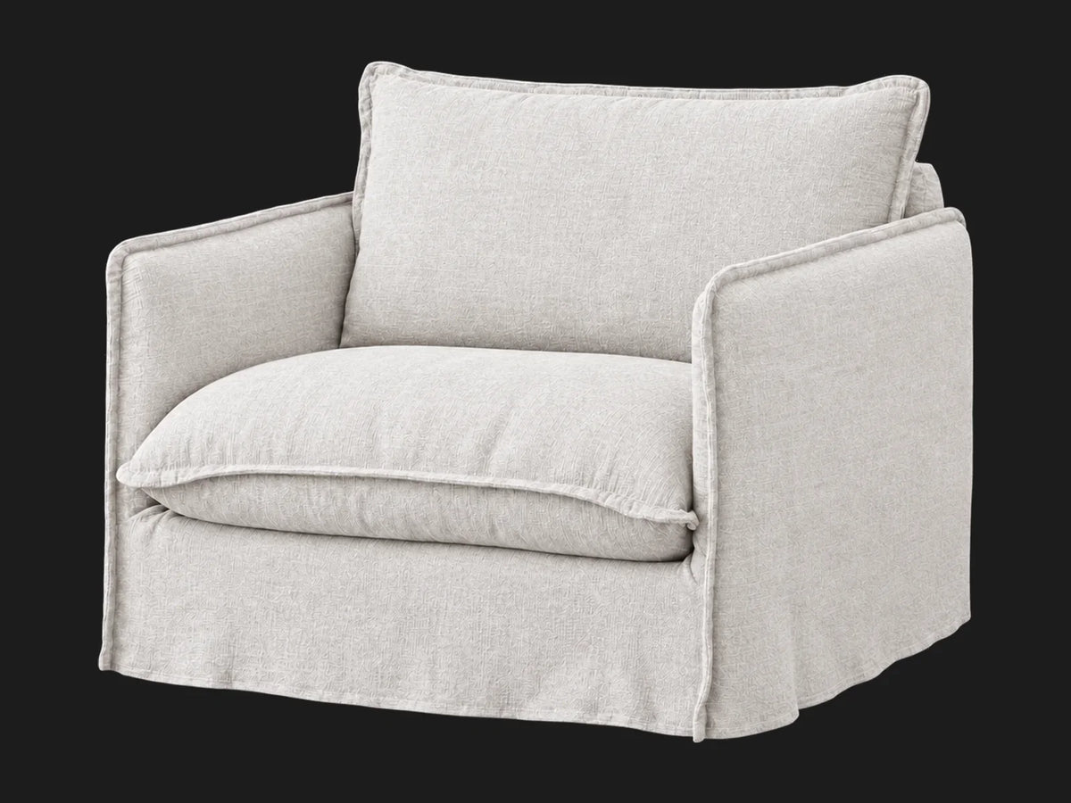 Neva Chair #Fabric & Color_Performance Woven Chenille Lace