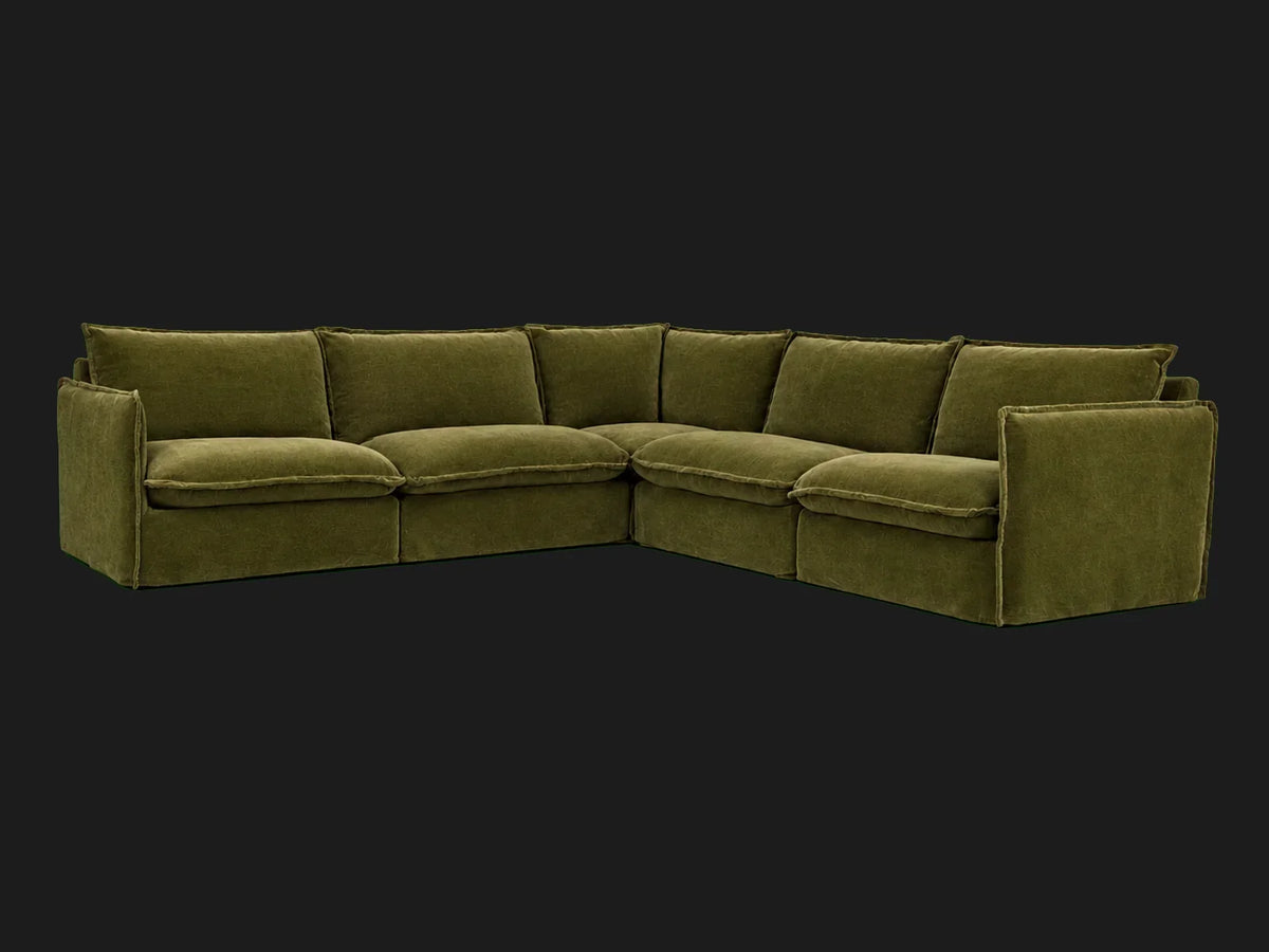 Performance Velvet Olive #Fabric & Color_Performance Velvet Olive