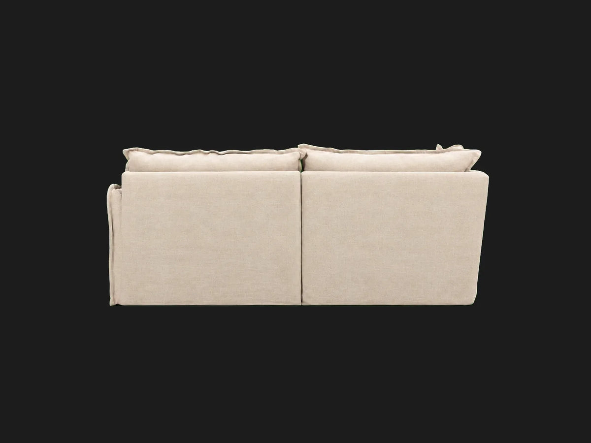 Neva L-Shape Sectional — rear view