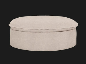 Neva Round Storage Ottoman