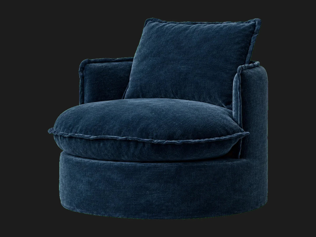 neva-round-swivel-chair #Fabric & Color_Mohair Admiral
